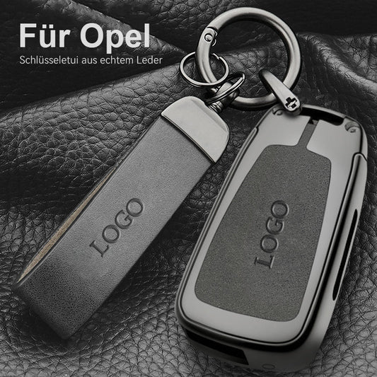 Pour porte-clés en cuir Opel
