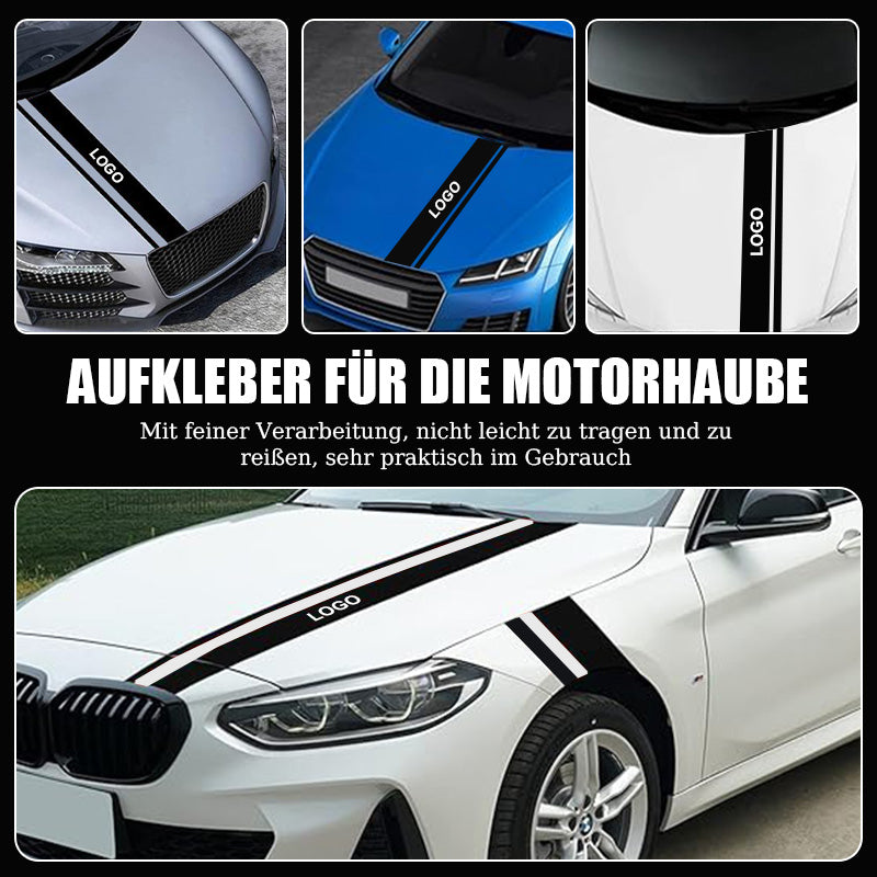 Autocollants de voiture pour décorer le capot (2 feuilles)