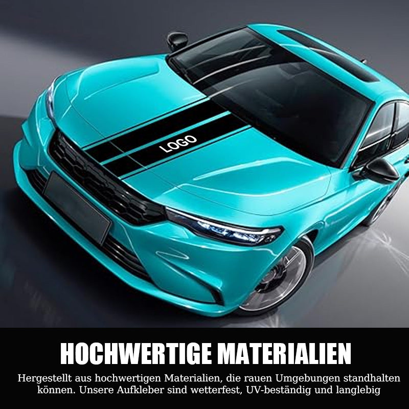 Autocollants de voiture pour décorer le capot (2 feuilles)