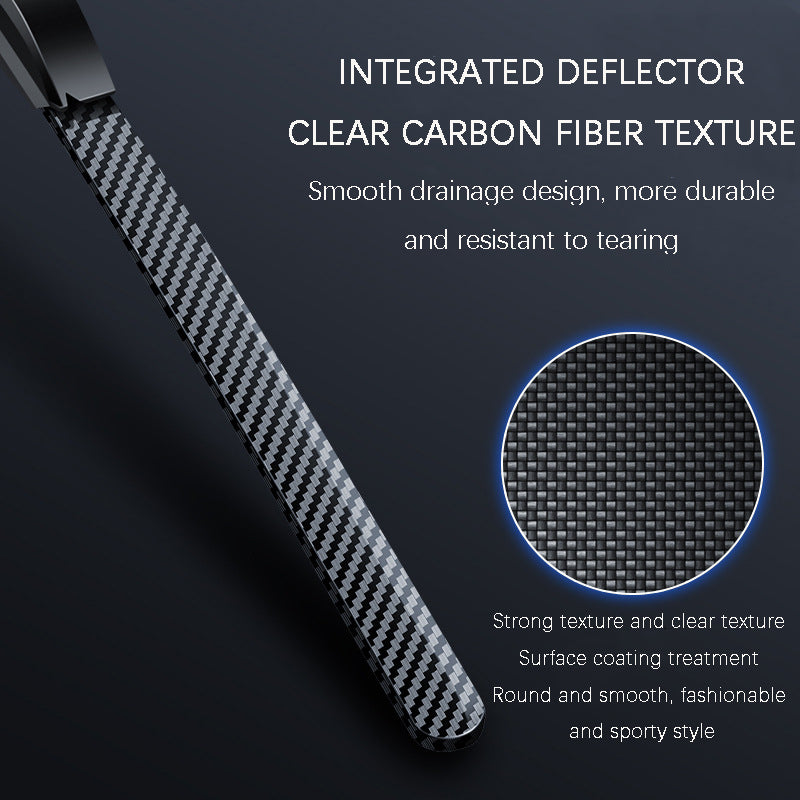 🌈 Essuie-glaces silencieux et sans os en fibre de carbone